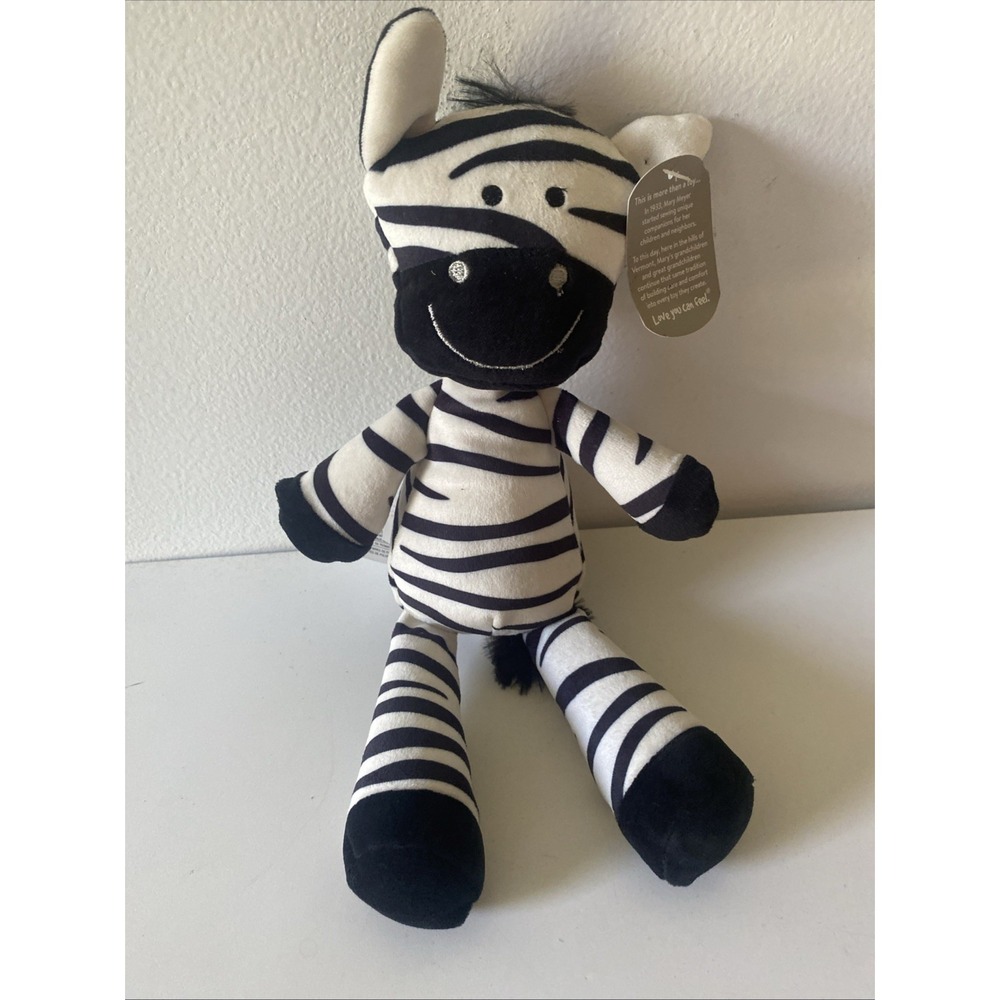 Mary Meyer ~ Baby Plush Loosey Goosey Safari ZEBRA Security Lovey Toy